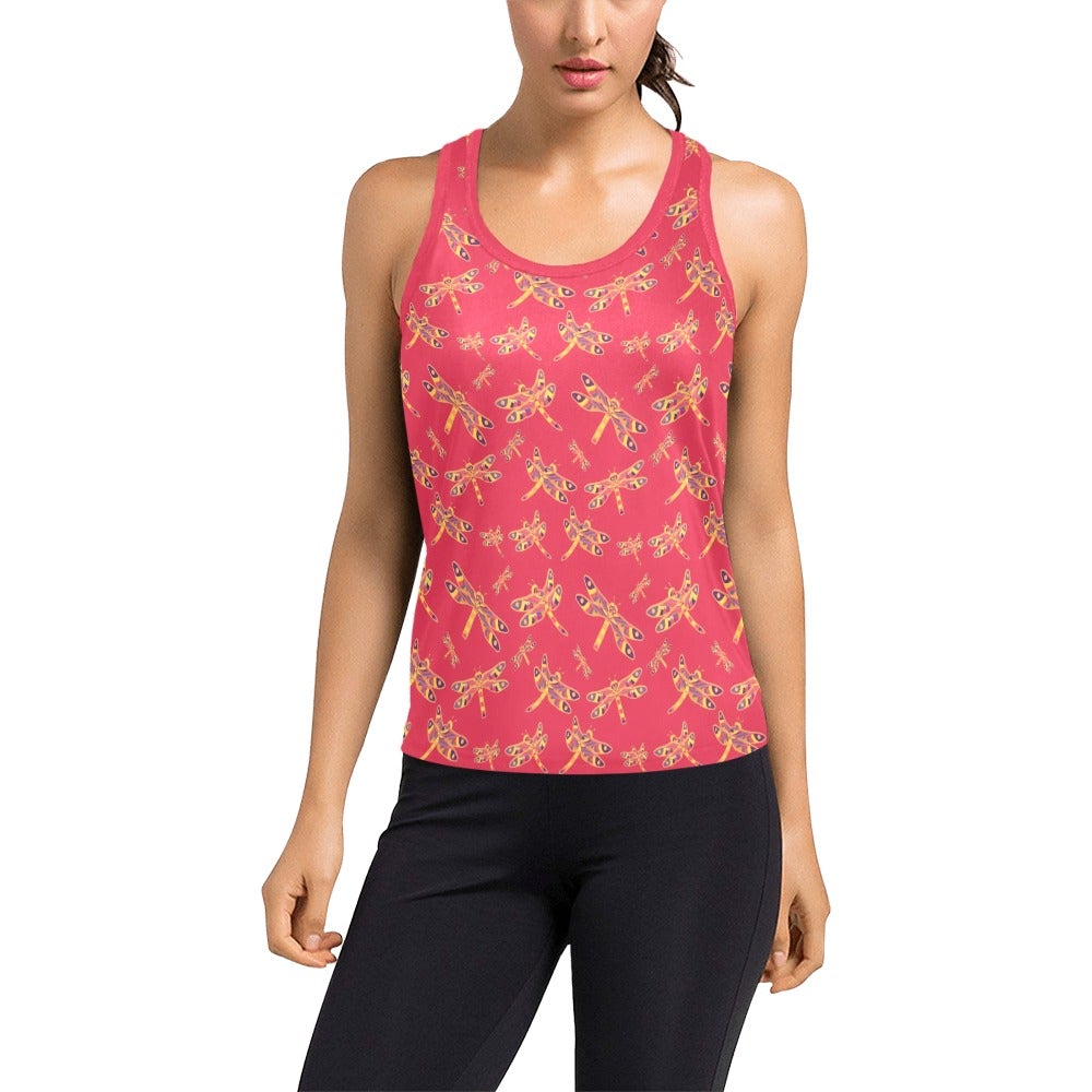 Gathering Rouge Women's Racerback Tank Top (Model T60) Racerback Tank Top (T60) e-joyer
