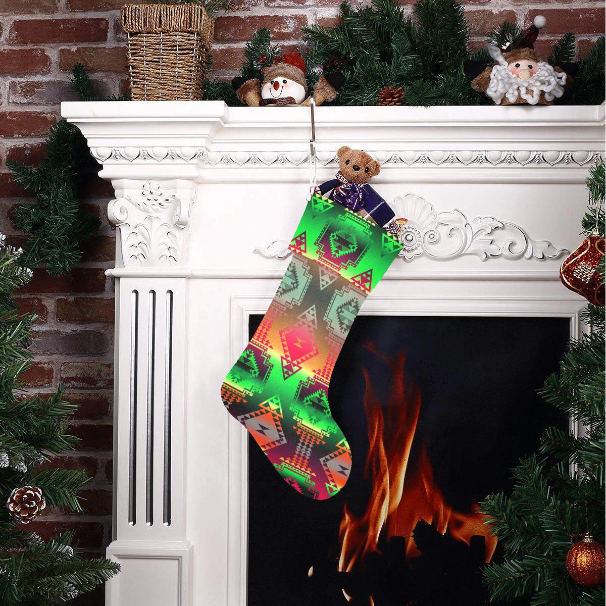 Gathering Sky Christmas Stocking holiday stocking e-joyer