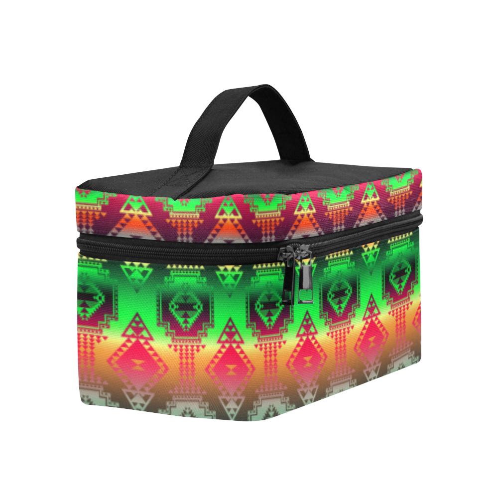 Gathering Sky Cosmetic Bag/Large (Model 1658) Cosmetic Bag e-joyer