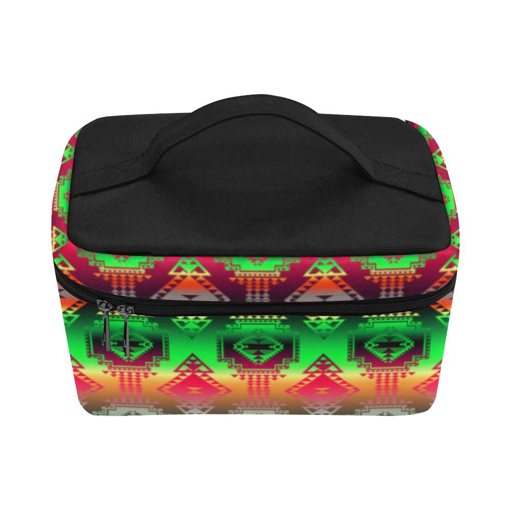 Gathering Sky Cosmetic Bag/Large (Model 1658) Cosmetic Bag e-joyer