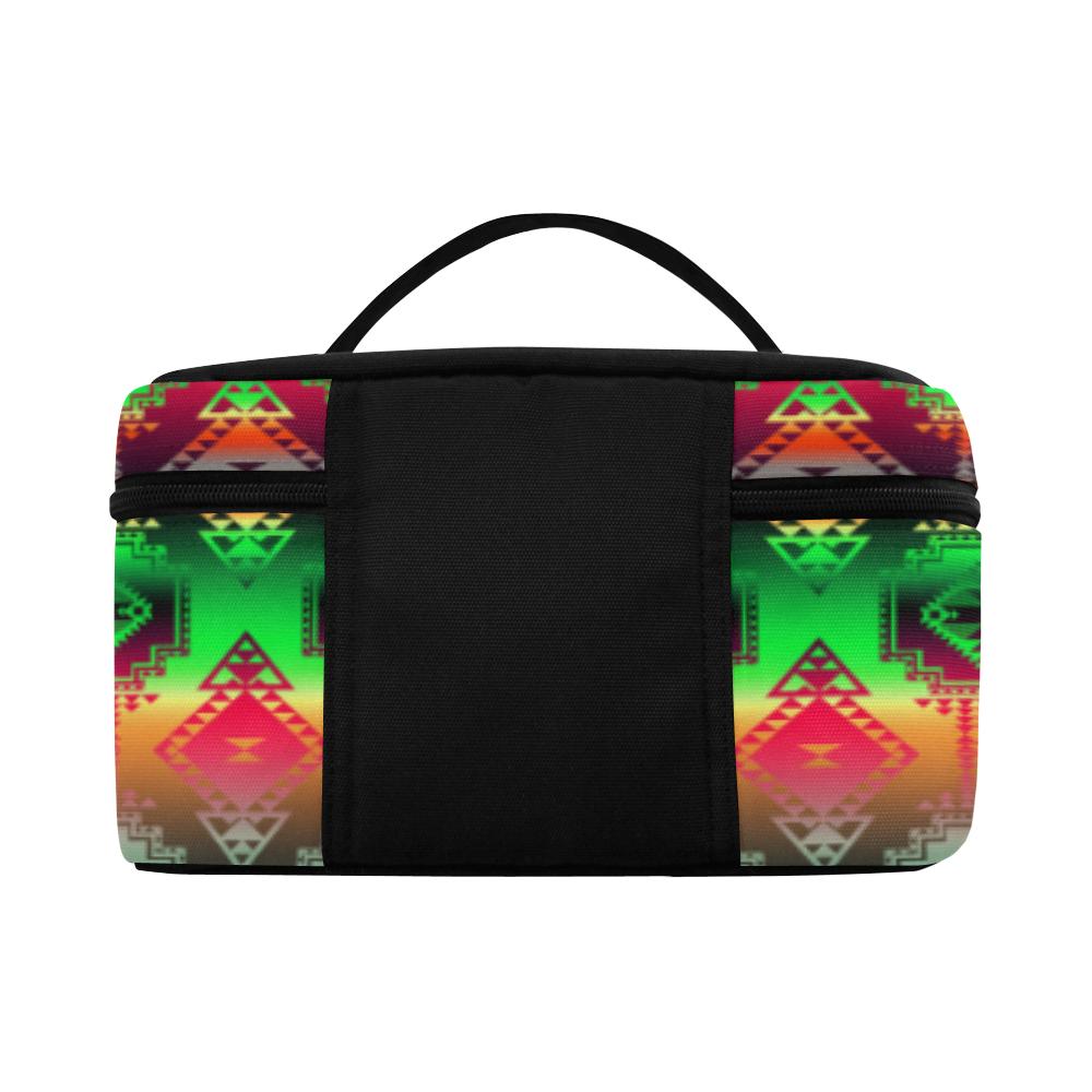 Gathering Sky Cosmetic Bag/Large (Model 1658) Cosmetic Bag e-joyer