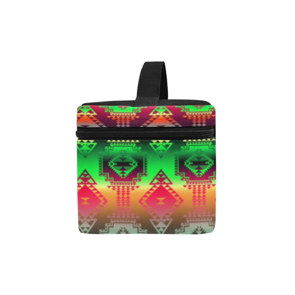 Gathering Sky Cosmetic Bag/Large (Model 1658) Cosmetic Bag e-joyer