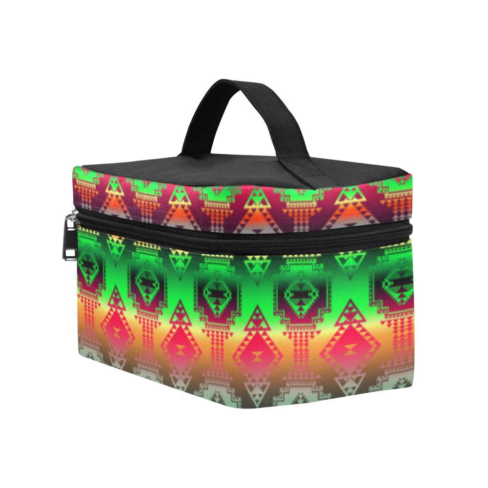 Gathering Sky Cosmetic Bag/Large (Model 1658) Cosmetic Bag e-joyer