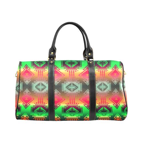 Gathering Sky New Waterproof Travel Bag/Large (Model 1639) Waterproof Travel Bags (1639) e-joyer