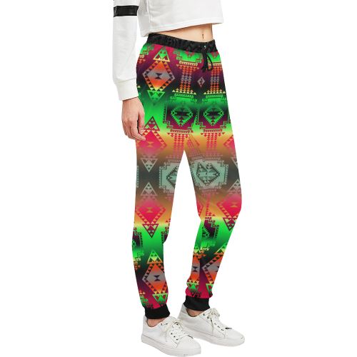 Gathering Sky Women's All Over Print Sweatpants (Model L11) Women's All Over Print Sweatpants (L11) e-joyer