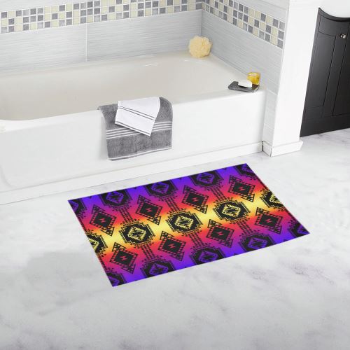 Gathering Sunset Bath Rug 16''x 28'' Bath Rug 16''x 28'' e-joyer