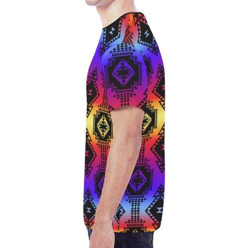 Gathering Sunset New All Over Print T-shirt for Men (Model T45) New All Over Print T-shirt for Men (T45) e-joyer