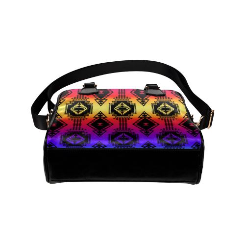 Gathering Sunset Shoulder Handbag (Model 1634) Shoulder Handbags (1634) e-joyer