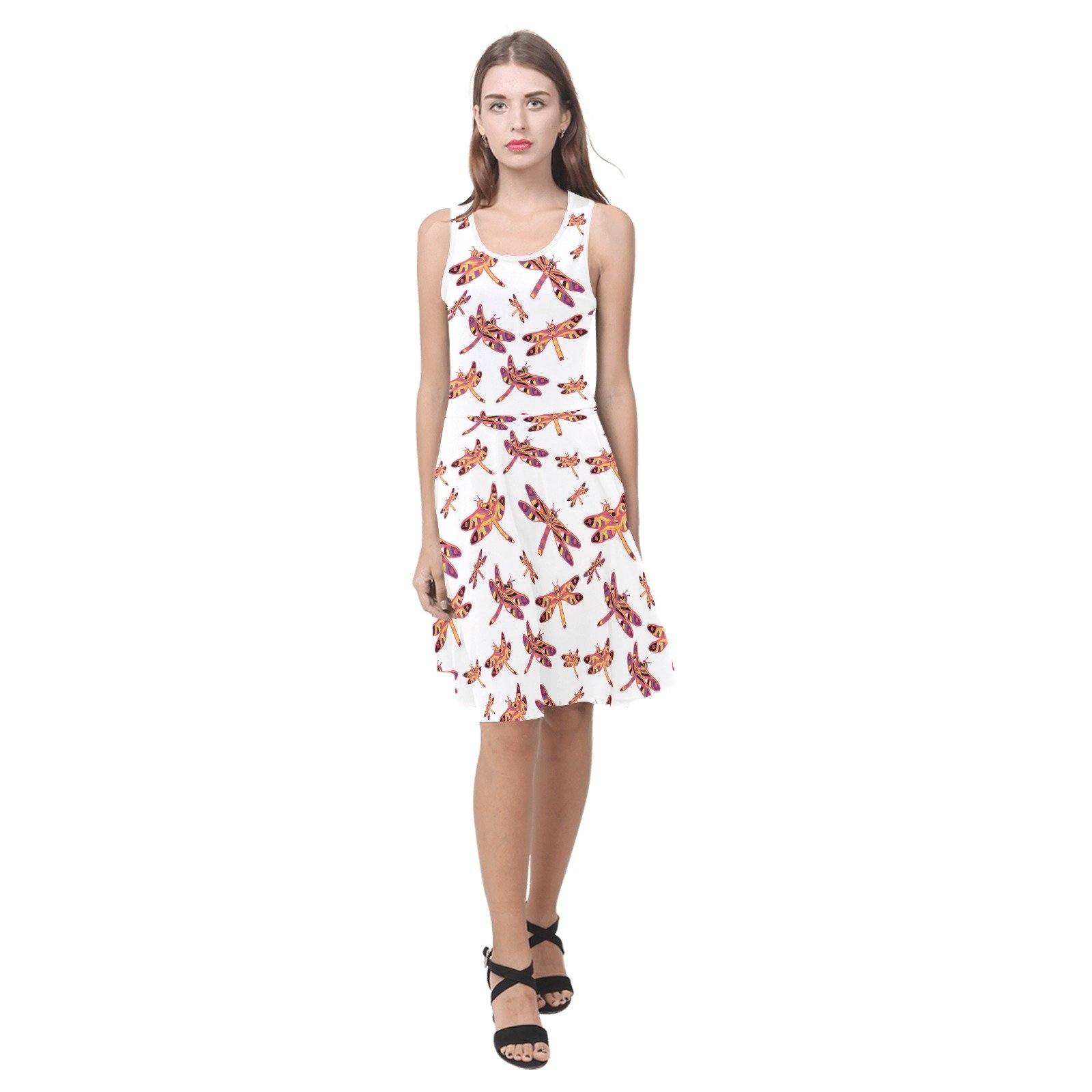 Gathering White Atalanta Sundress (Model D04) Atalanta Sundress (D04) e-joyer