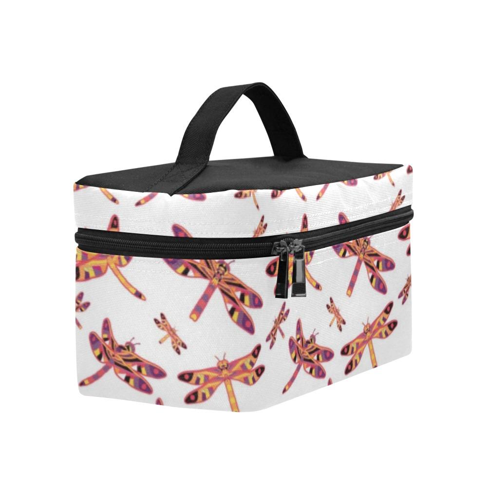 Gathering White Cosmetic Bag/Large (Model 1658) bag e-joyer