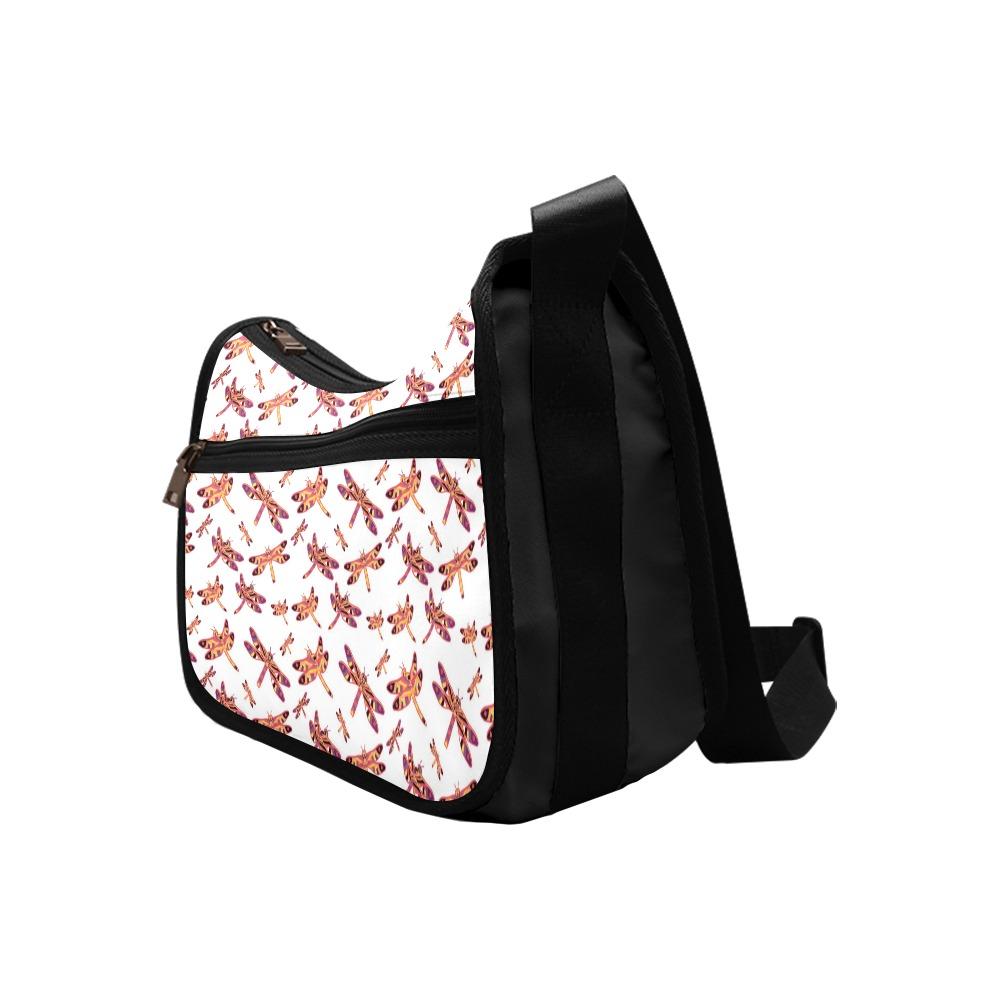 Gathering White Crossbody Bags (Model 1616) Crossbody Bags (1616) e-joyer
