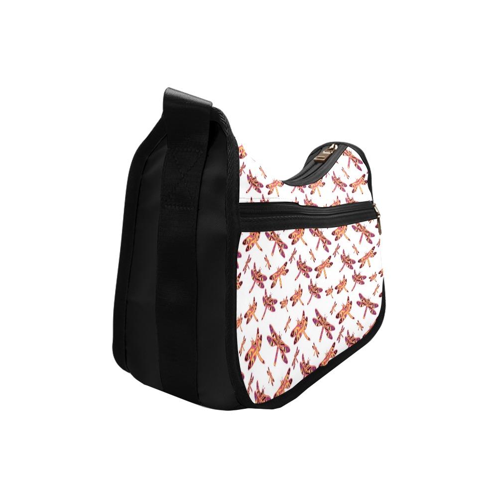 Gathering White Crossbody Bags (Model 1616) Crossbody Bags (1616) e-joyer