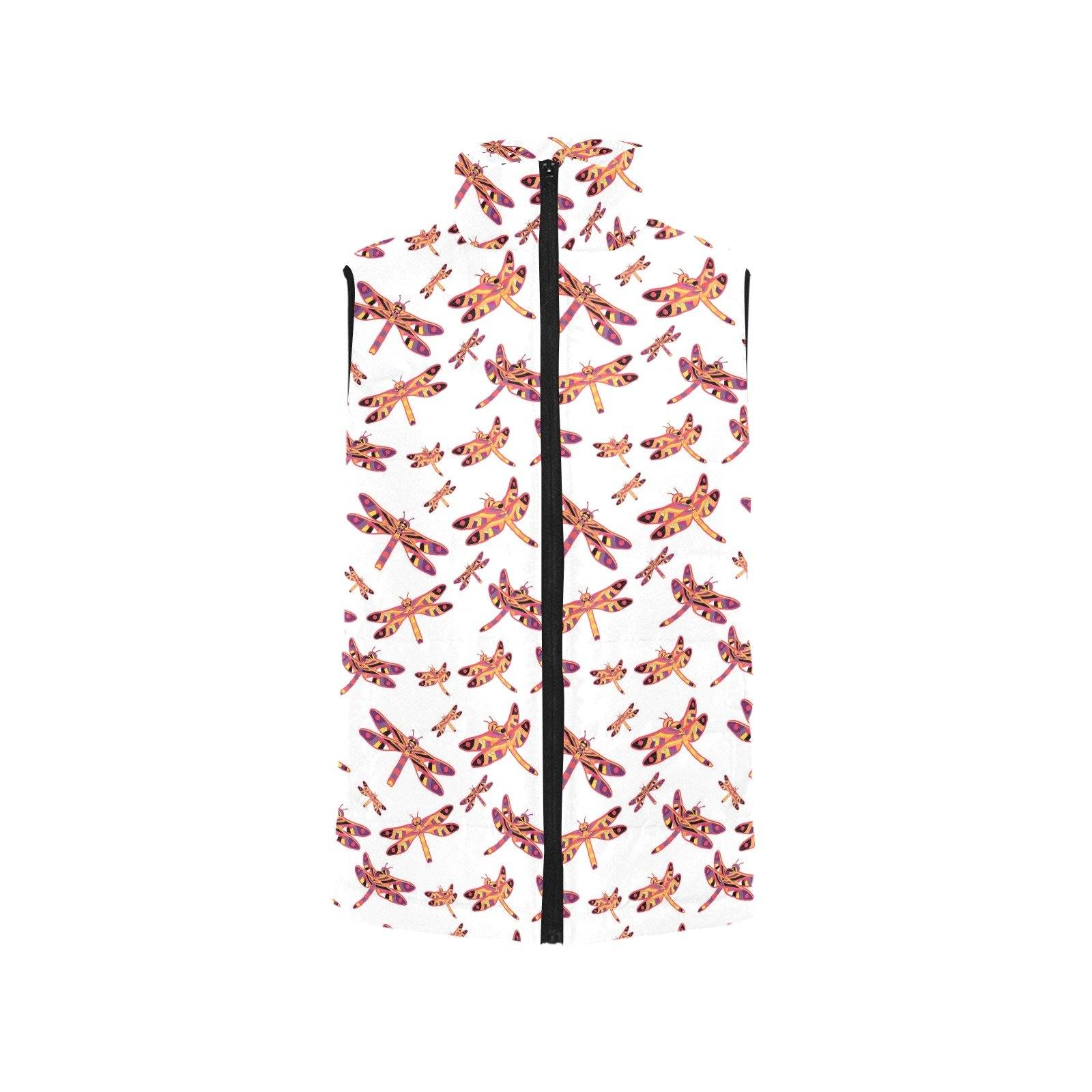 Gathering White Men's Padded Vest Jacket (Model H44) Men's Padded Vest Jacket (H44) e-joyer