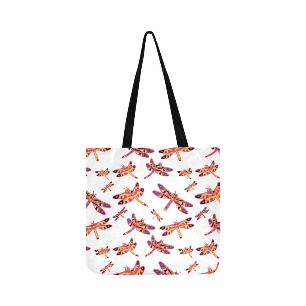 Gathering White Reusable Shopping Bag Model 1660 (Two sides) Shopping Tote Bag (1660) e-joyer