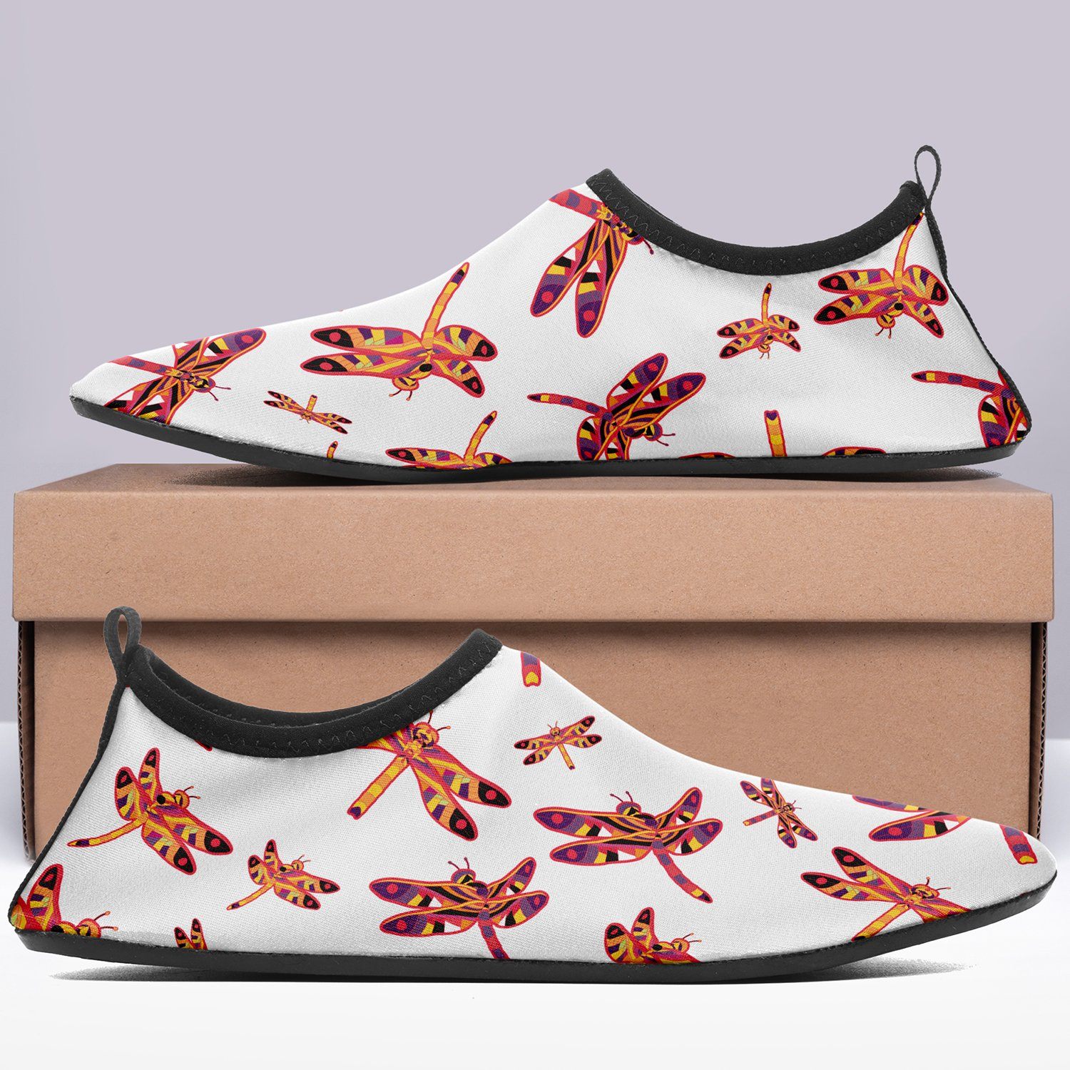 Gathering White Sockamoccs Slip On Shoes Herman