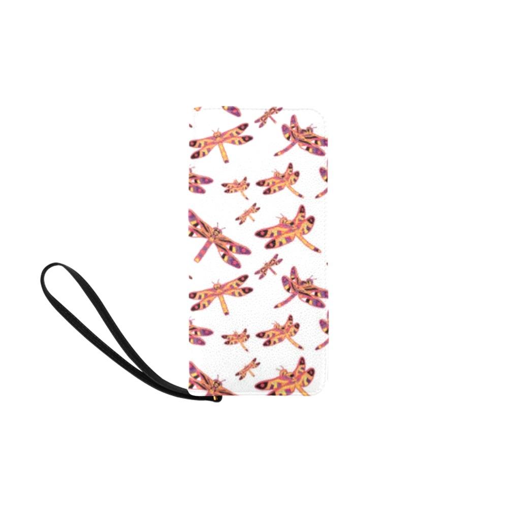 Gathering White Women's Clutch Purse (Model 1637) Women's Clutch Purse (1637) e-joyer