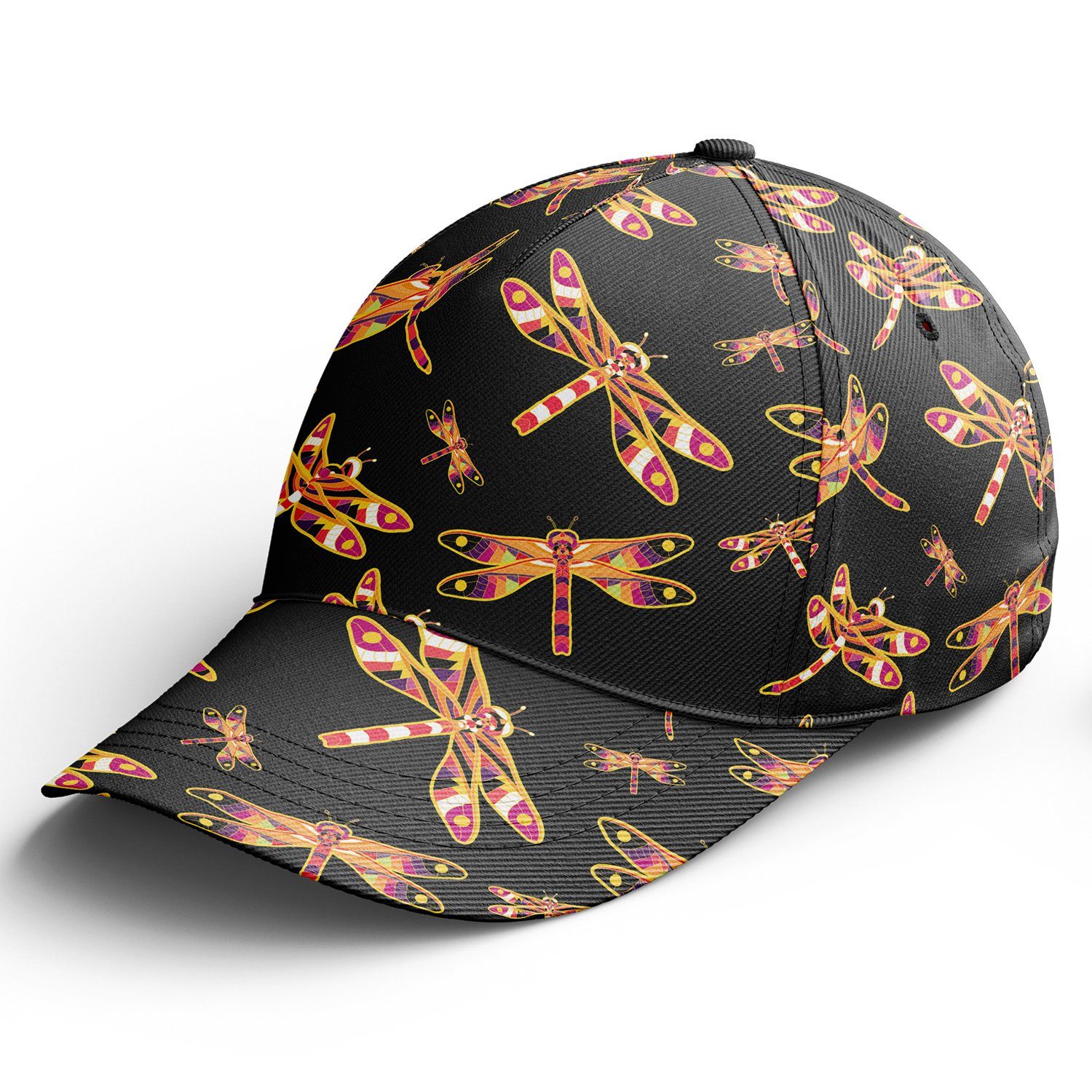 Gathering Yellow Black Snapback Hat hat Herman