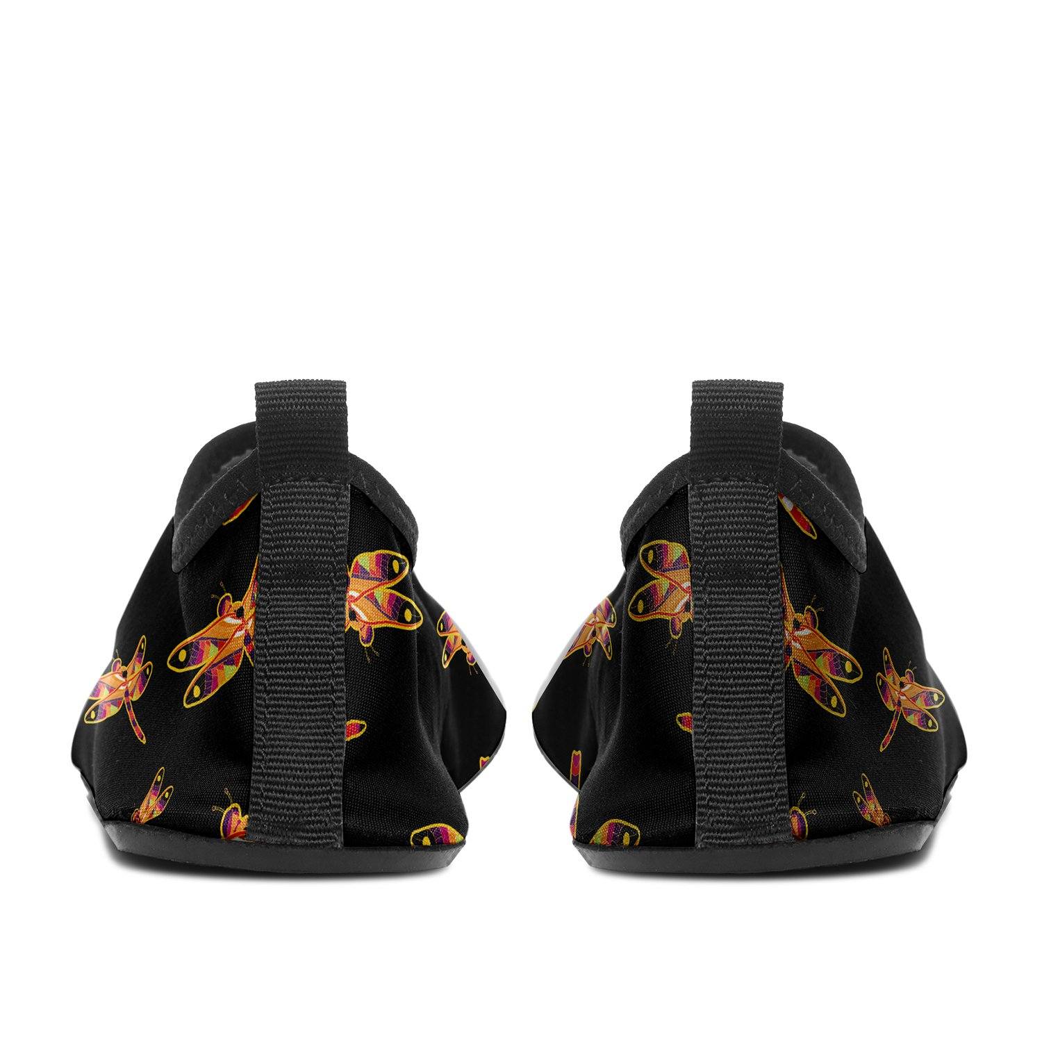 Gathering Yellow Black Sockamoccs Slip On Shoes Herman
