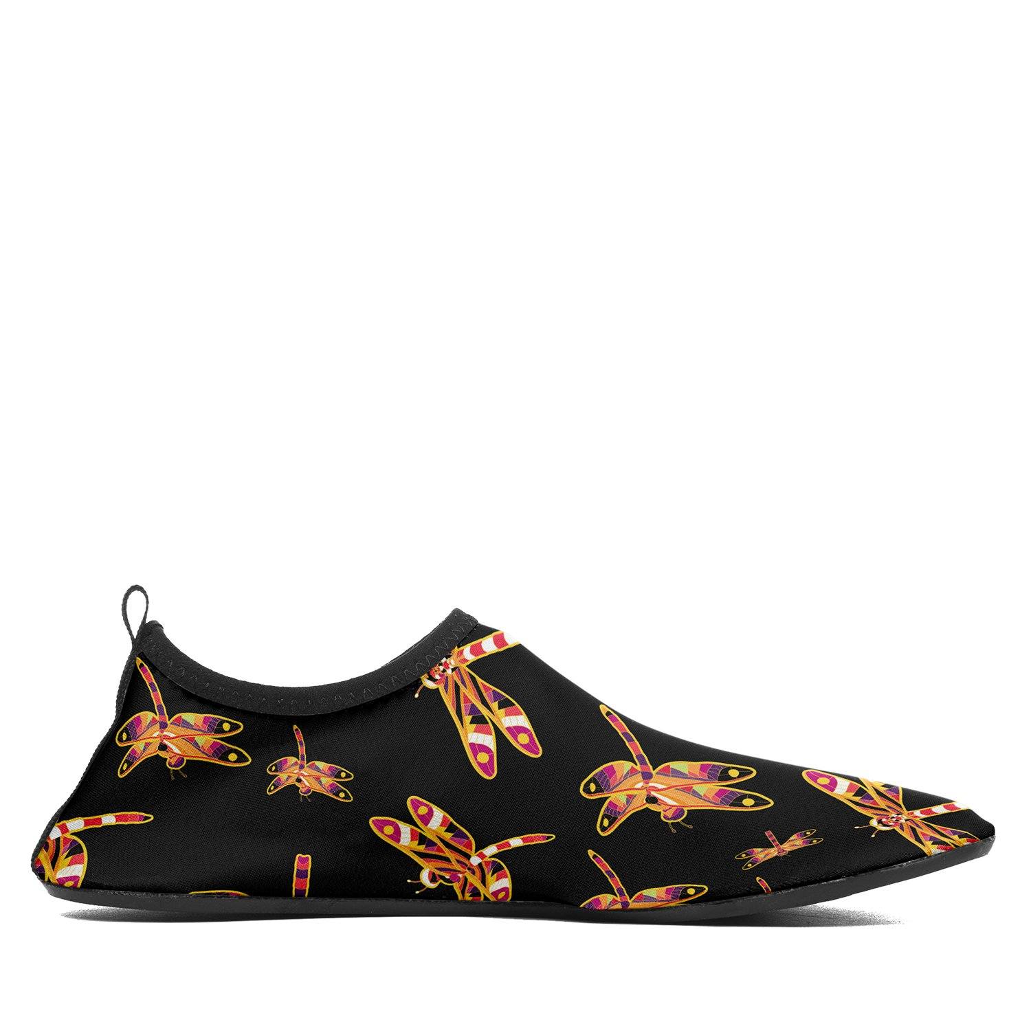 Gathering Yellow Black Sockamoccs Slip On Shoes Herman
