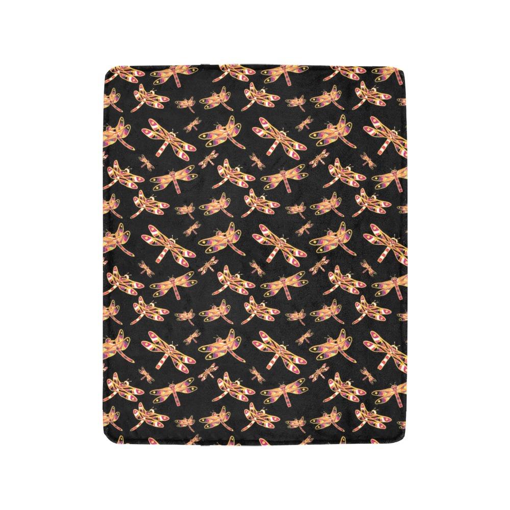 Gathering Yellow Black Ultra-Soft Micro Fleece Blanket 40"x50" Ultra-Soft Blanket 40''x50'' e-joyer