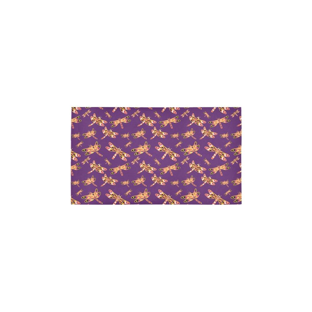Gathering Yellow Purple Bath Rug 16''x 28'' Bath Rug 16''x 28'' e-joyer