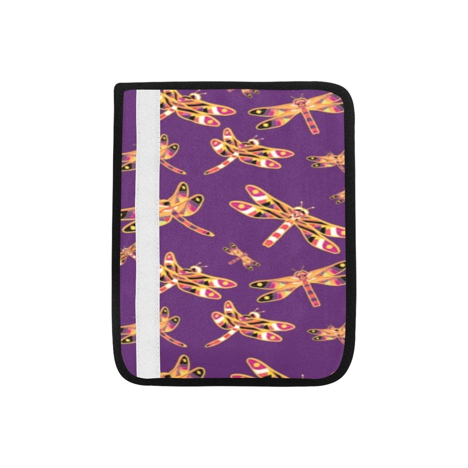 Gathering Yellow Purple Car Seat Belt Cover 7''x12.6'' (Pack of 2) Car Seat Belt Cover 7x12.6 (Pack of 2) e-joyer