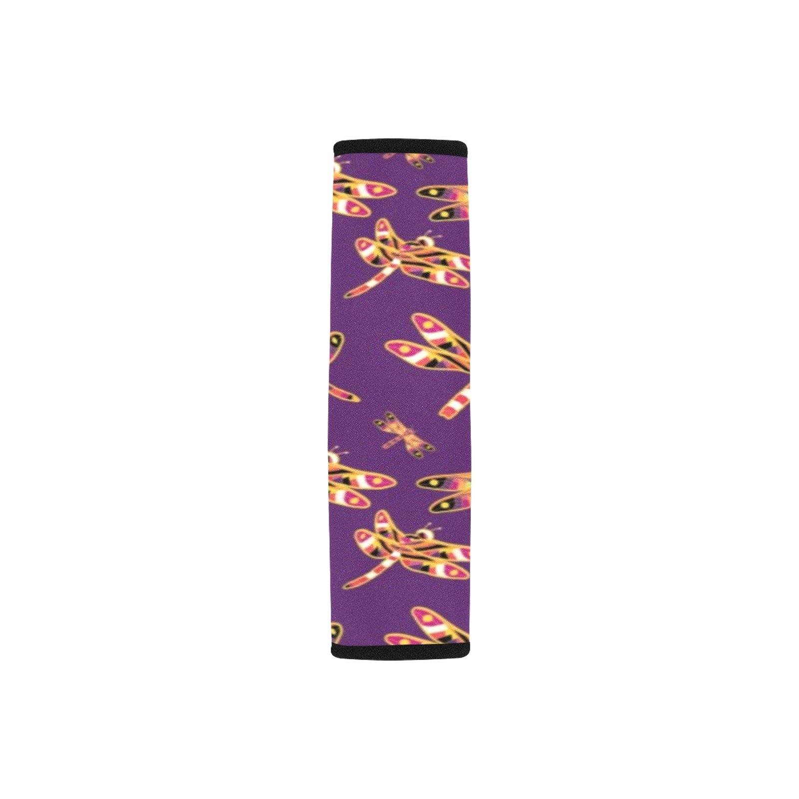 Gathering Yellow Purple Car Seat Belt Cover 7''x12.6'' (Pack of 2) Car Seat Belt Cover 7x12.6 (Pack of 2) e-joyer