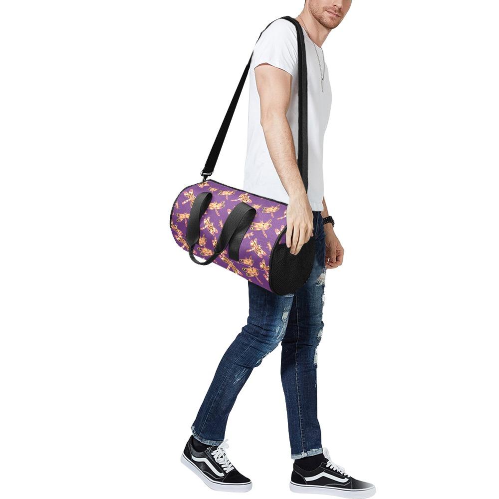 Gathering Yellow Purple Duffle Bag (Model 1679) Duffle Bag (1679) e-joyer