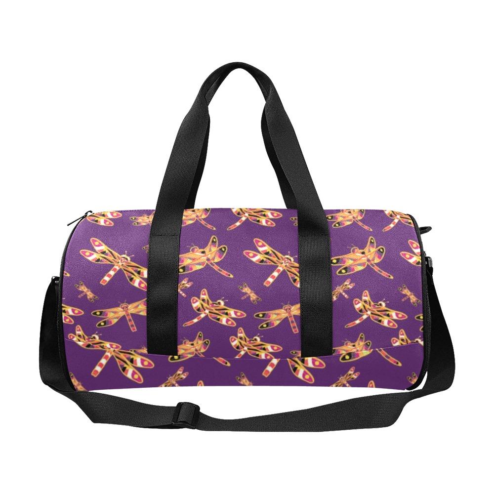 Gathering Yellow Purple Duffle Bag (Model 1679) Duffle Bag (1679) e-joyer