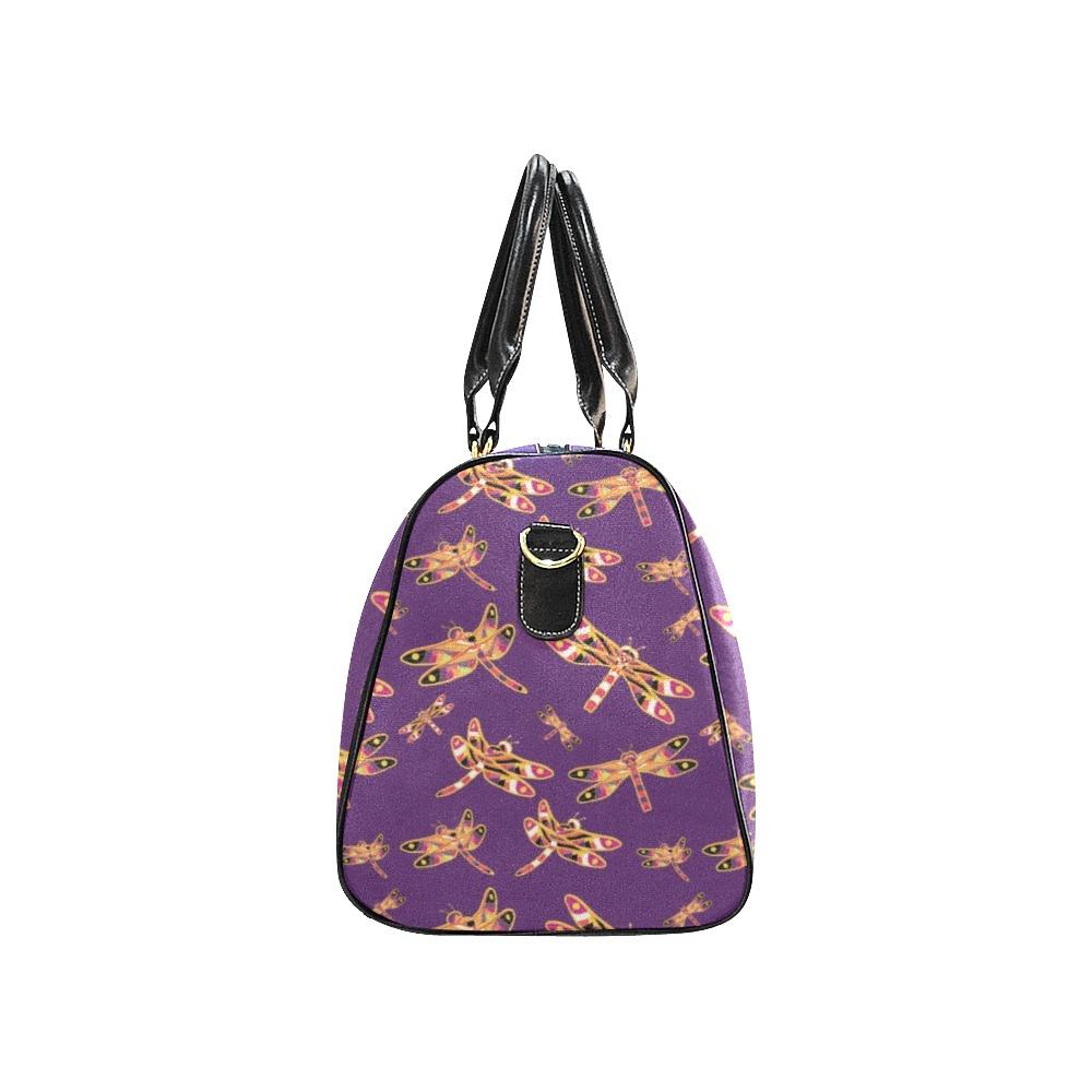 Gathering Yellow Purple New Waterproof Travel Bag/Small (Model 1639) bag e-joyer