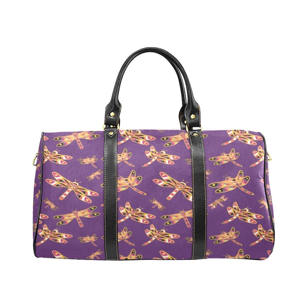 Gathering Yellow Purple New Waterproof Travel Bag/Small (Model 1639) bag e-joyer