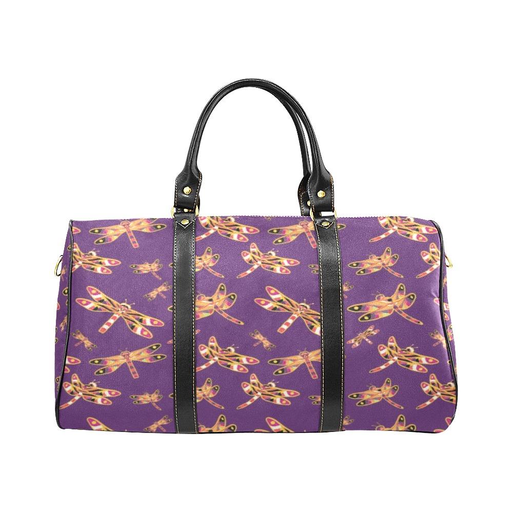 Gathering Yellow Purple New Waterproof Travel Bag/Small (Model 1639) bag e-joyer