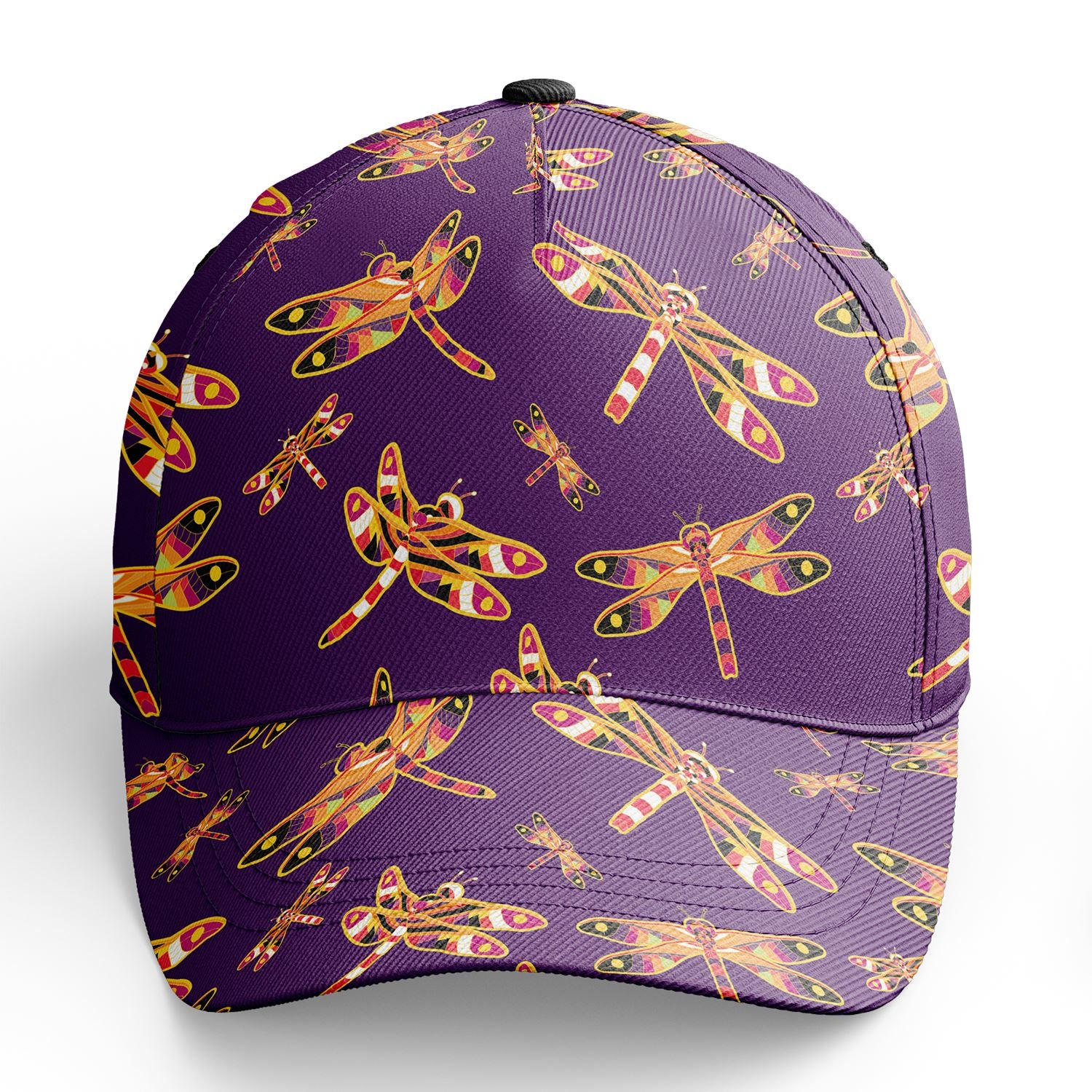 Gathering Yellow Purple Snapback Hat hat Herman