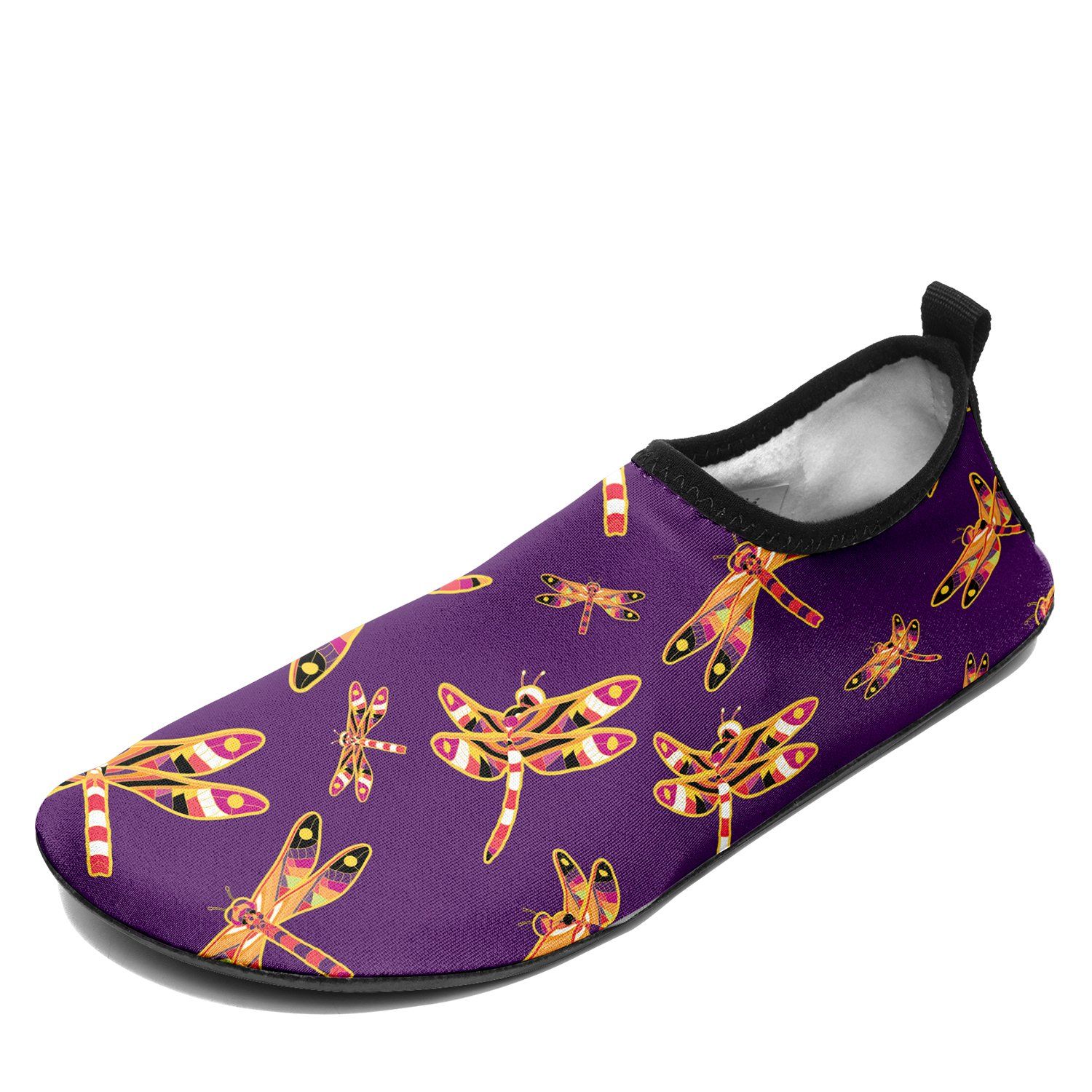 Gathering Yellow Purple Sockamoccs Slip On Shoes Herman