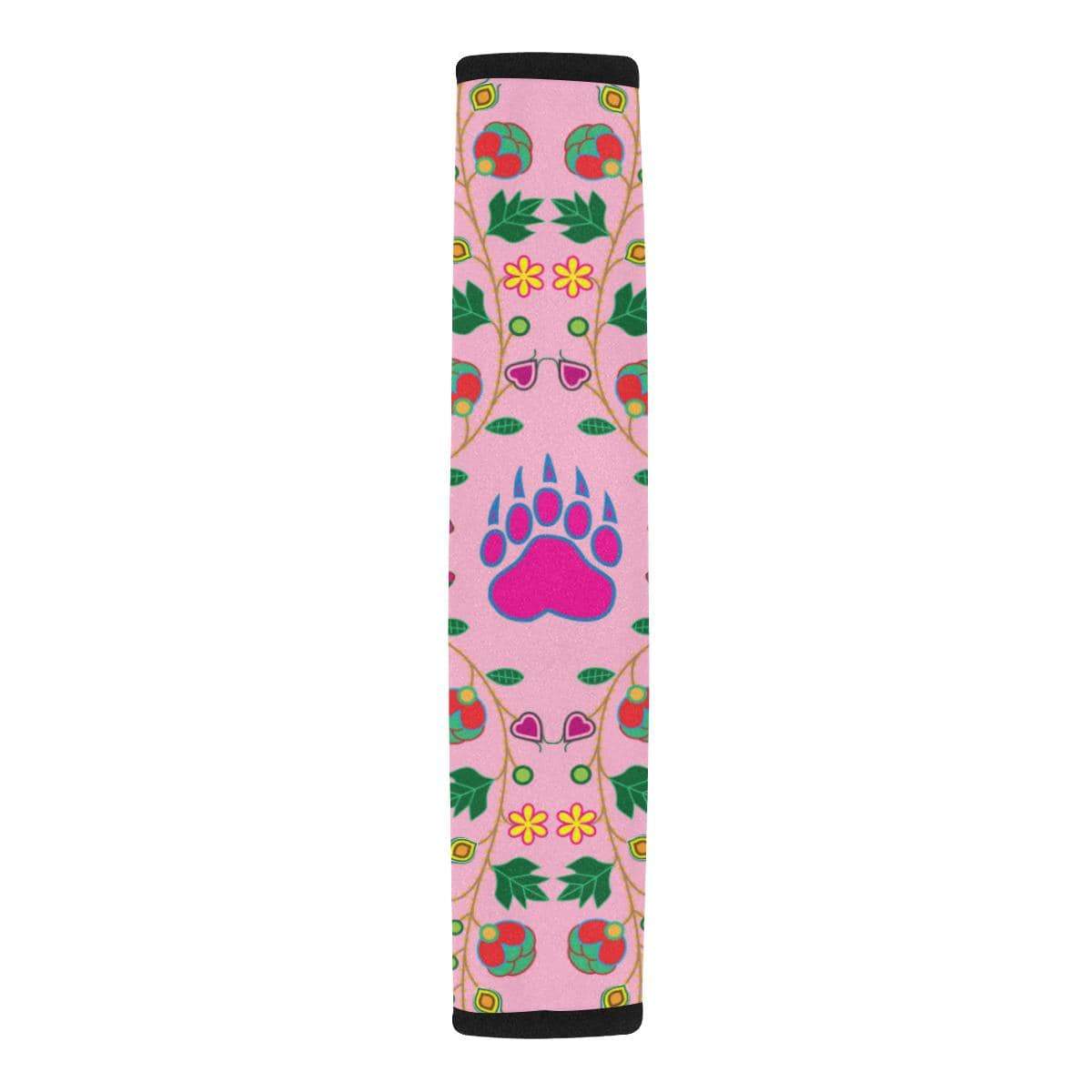 Geometric Floral Fall - Sunset Car Seat Belt Cover 7''x12.6'' Car Seat Belt Cover 7''x12.6'' e-joyer