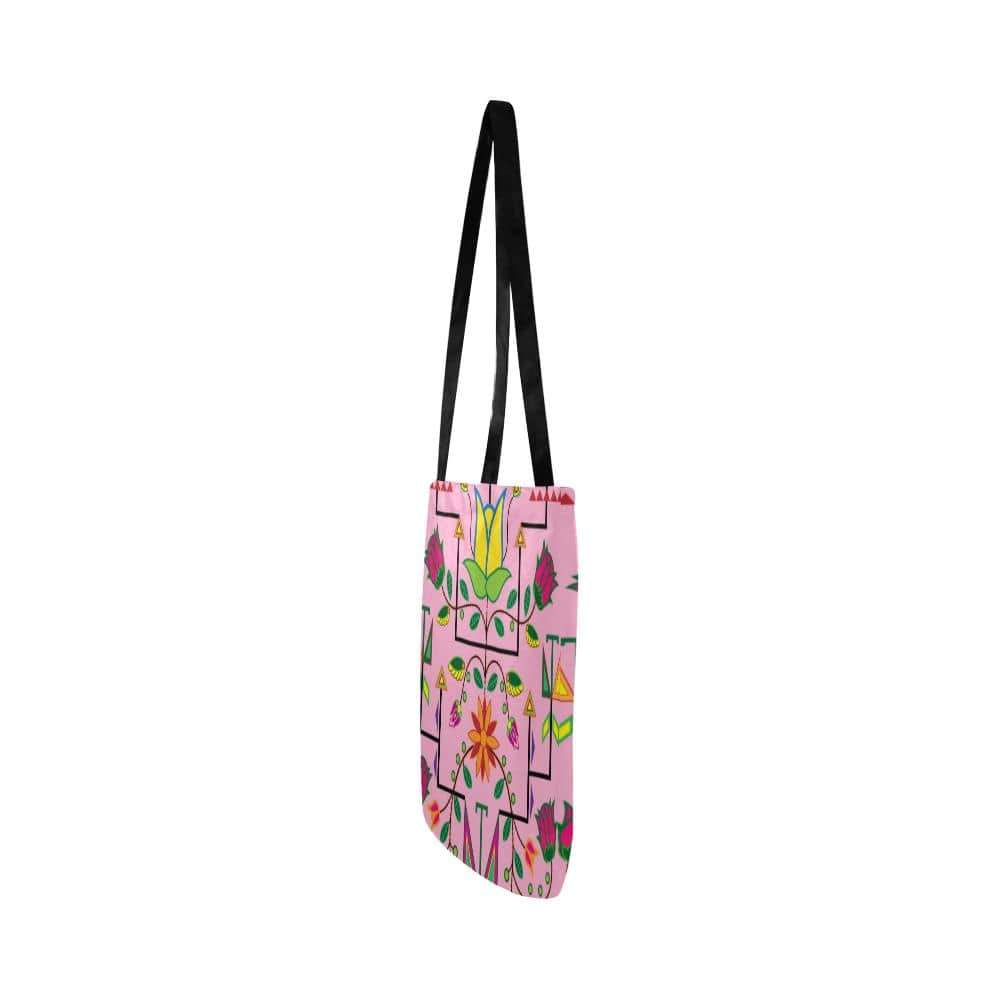 Geometric Floral Summer-Sunset Reusable Shopping Bag Model 1660 (Two sides) Shopping Tote Bag (1660) e-joyer