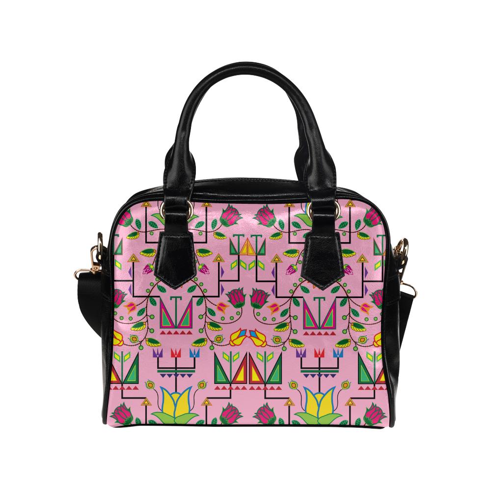 Geometric Floral Summer-Sunset Shoulder Handbag (Model 1634) Shoulder Handbags (1634) e-joyer