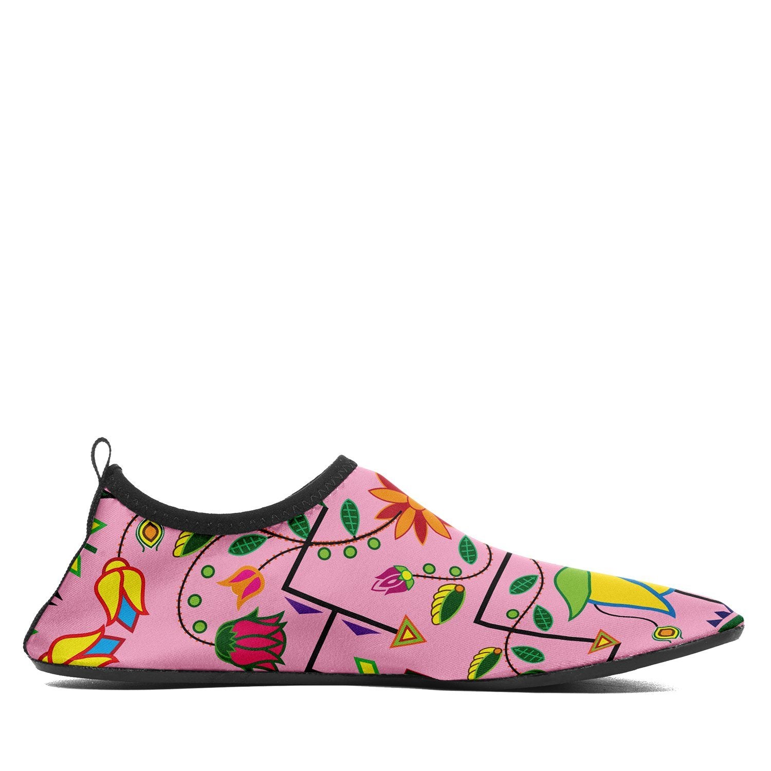 Geometric Floral Summer Sunset Sockamoccs Slip On Shoes 49 Dzine