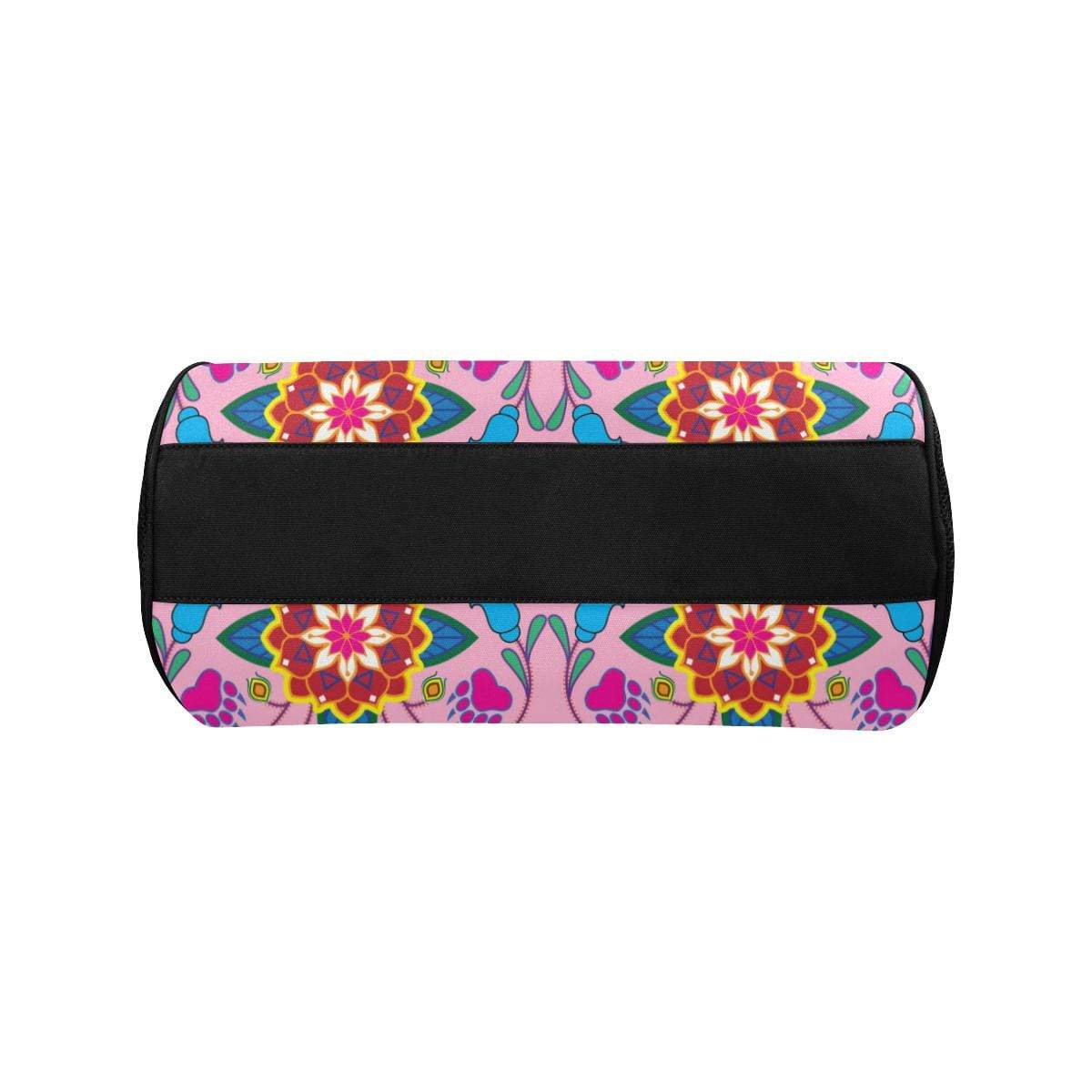 Geometric Floral Winter - Sunset Duffle Bag (Model 1679) Duffle Bag (1679) e-joyer