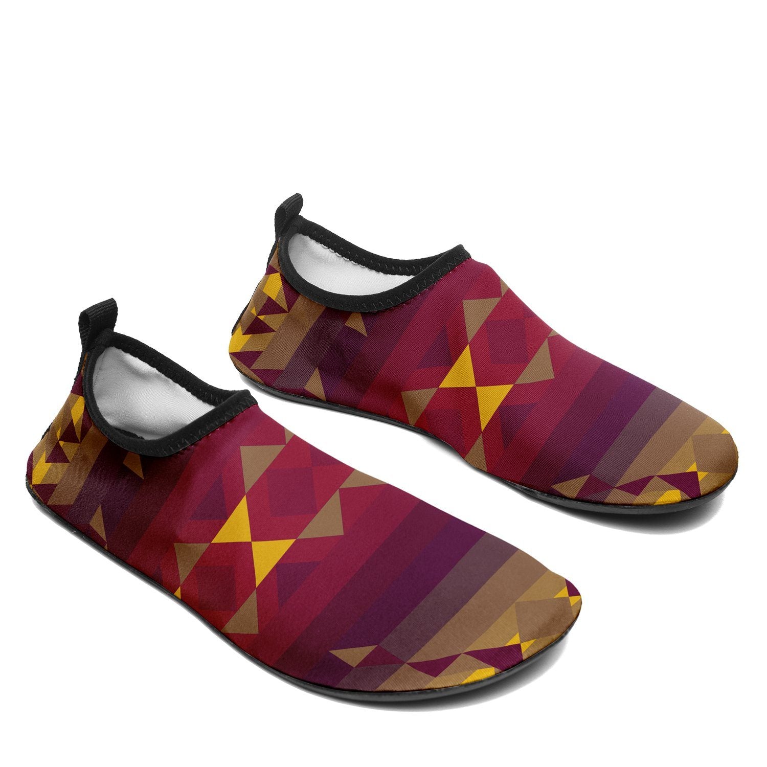 Gold Wool Kid's Sockamoccs Slip On Shoes Herman