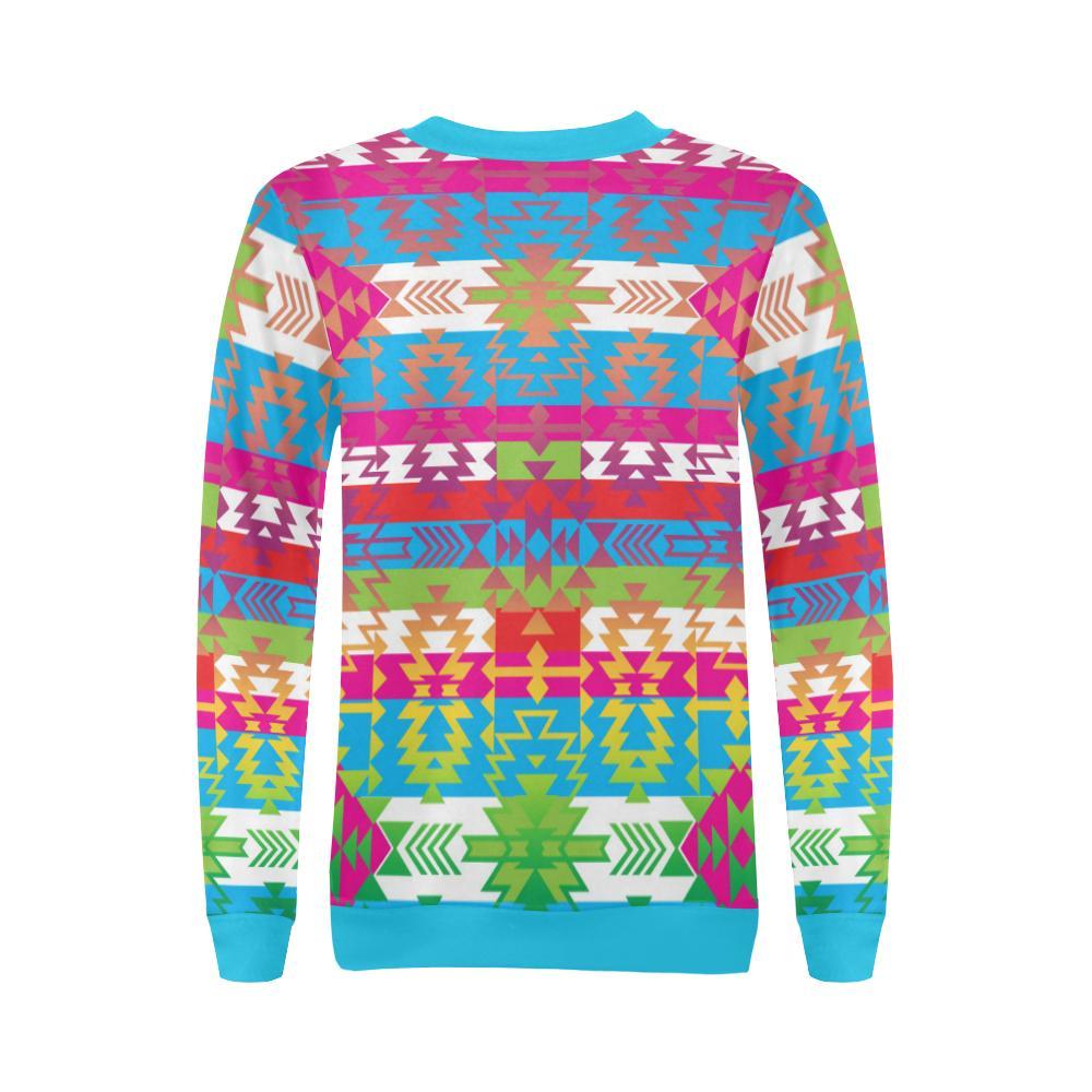 Grand Entry All Over Print Crewneck Sweatshirt for Women (Model H18) Crewneck Sweatshirt for Women (H18) e-joyer