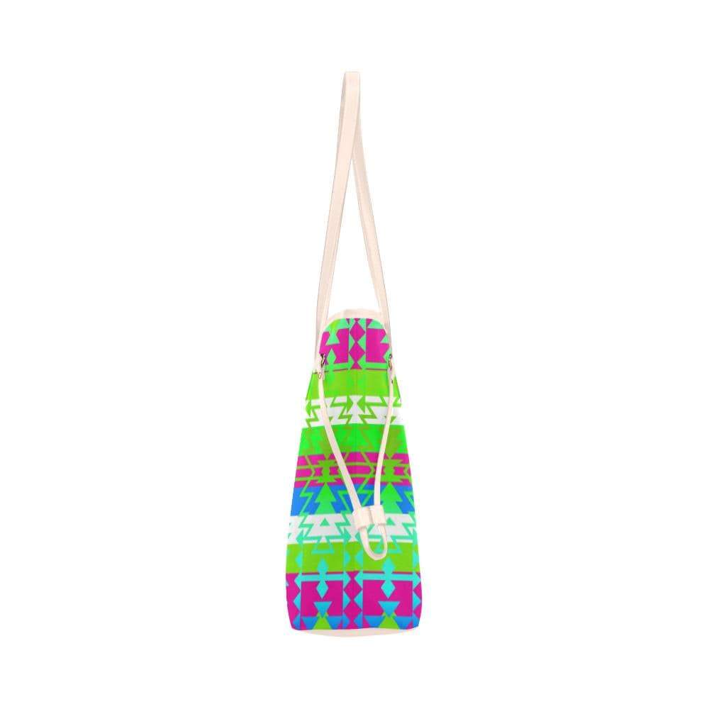 Grand Entry Jingle Clover Canvas Tote Bag (Model 1661) Clover Canvas Tote Bag (1661) e-joyer