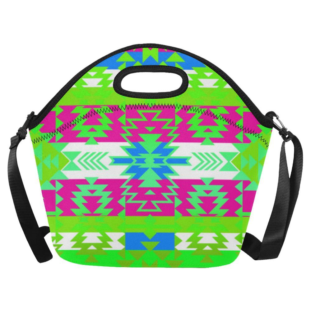 Grand Entry Jingle Neoprene Lunch Bag/Large (Model 1669) Neoprene Lunch Bag/Large (1669) e-joyer