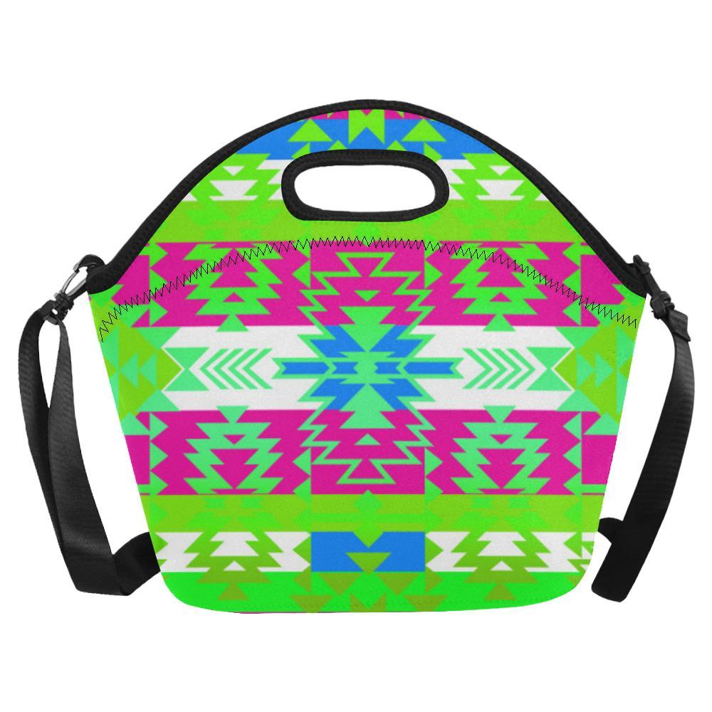 Grand Entry Jingle Neoprene Lunch Bag/Large (Model 1669) Neoprene Lunch Bag/Large (1669) e-joyer