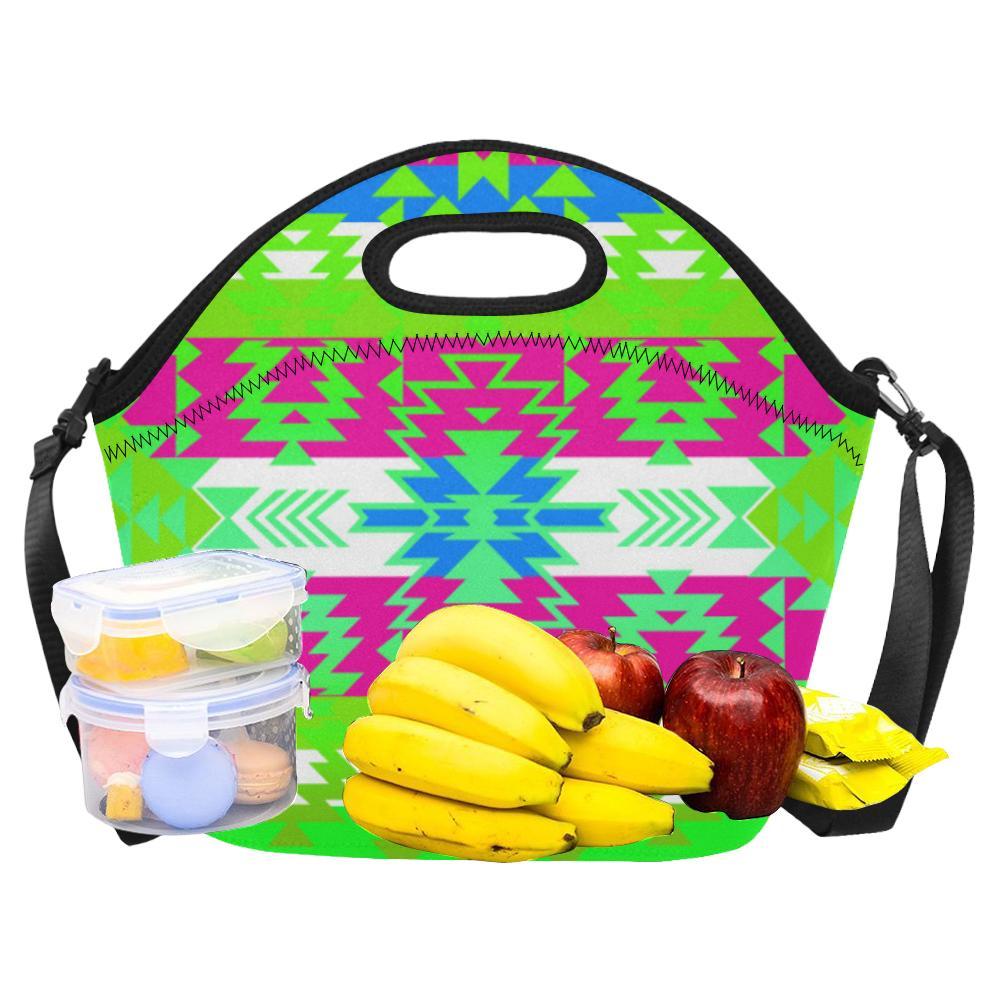 Grand Entry Jingle Neoprene Lunch Bag/Large (Model 1669) Neoprene Lunch Bag/Large (1669) e-joyer