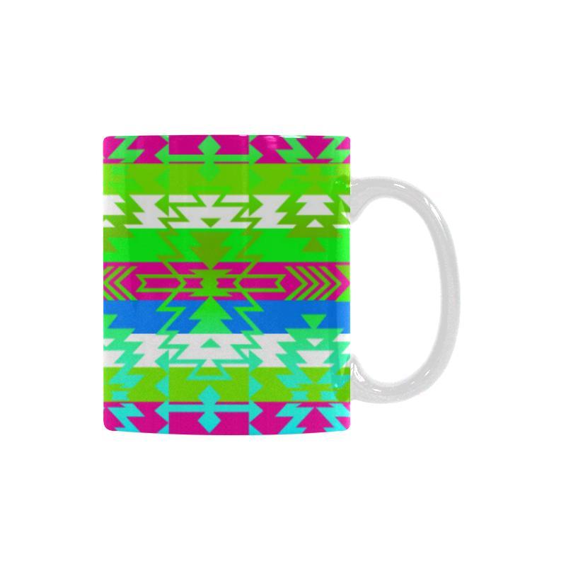 Grand Entry Jingle White Mug(11OZ) White Mug e-joyer