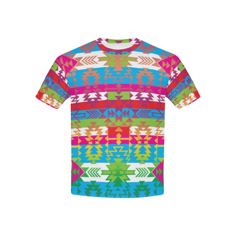 Grand Entry Kids' All Over Print T-shirt (USA Size) (Model T40) All Over Print T-shirt for Kid (T40) e-joyer