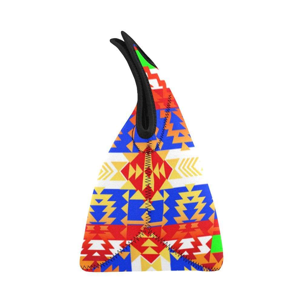 Grand Entry Traditional Neoprene Lunch Bag/Small (Model 1669) Neoprene Lunch Bag/Small (1669) e-joyer