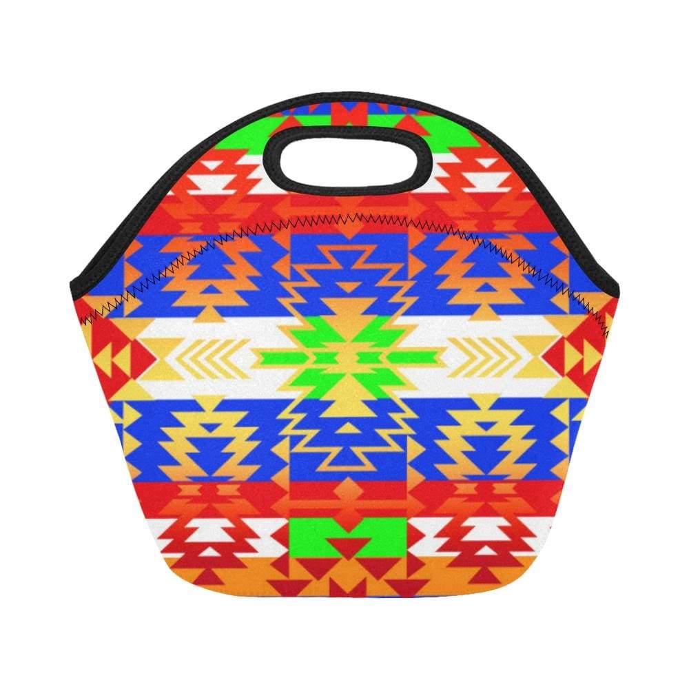 Grand Entry Traditional Neoprene Lunch Bag/Small (Model 1669) Neoprene Lunch Bag/Small (1669) e-joyer