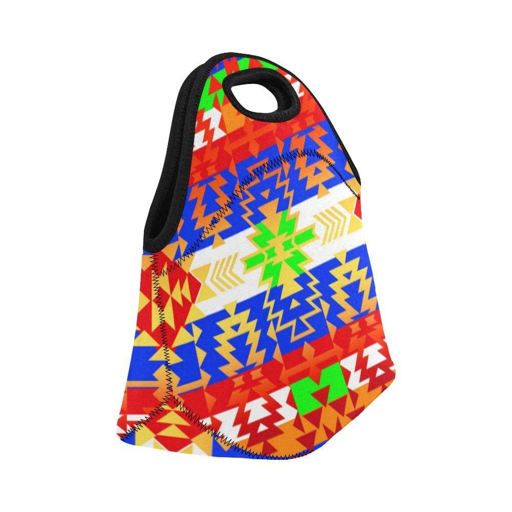 Grand Entry Traditional Neoprene Lunch Bag/Small (Model 1669) Neoprene Lunch Bag/Small (1669) e-joyer